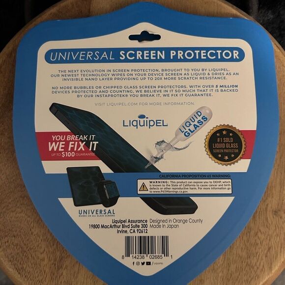 Liquipel Universal Liquid Glass Screen Protection Brand New - Picture 3 of 5